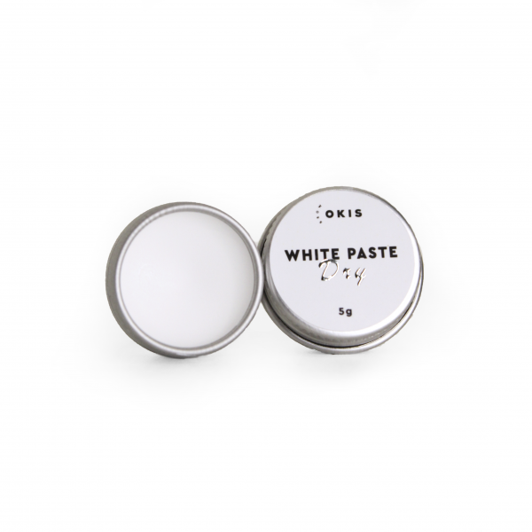 OKIS - White paste for fixing the sketch of eyebrows 5 ml - פסטה משחה לבנה לקיבוע סקיצה של גבות 5 מ"ל