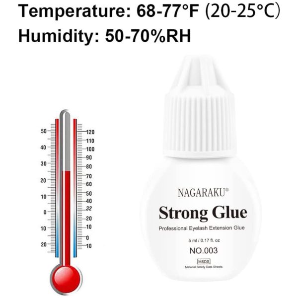 NAGARAKU - Strong Glue No. 003 (2-3 seconds), 5 ml - דבק חזק במיוחד (2-3 שניות), 5 מ"ל - מס' 003 - Image 2