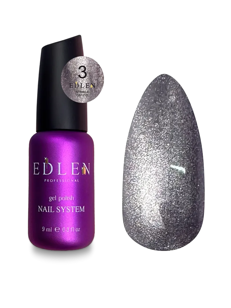 Гель лак Sparkle Cat Edlen 9 ml. №03