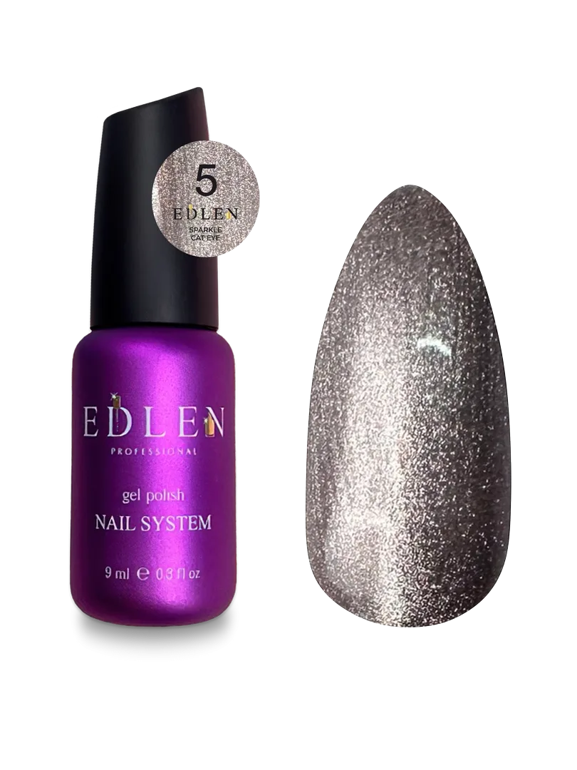 Гель лак Sparkle Cat Edlen 9 ml. №05