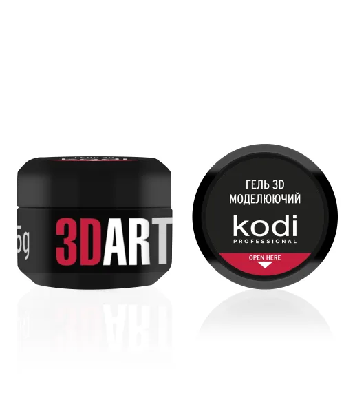 kodi - Modeling 3D Art gel, 5 g - ג'ל עיצוב תלת מימד 5 גר'