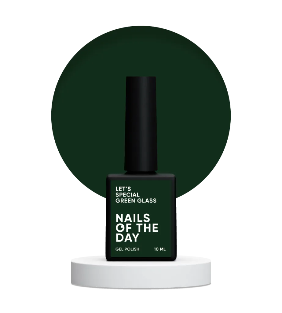 NAILSOFTHEDAY - Let's special Green glass гель–лак 10 ml