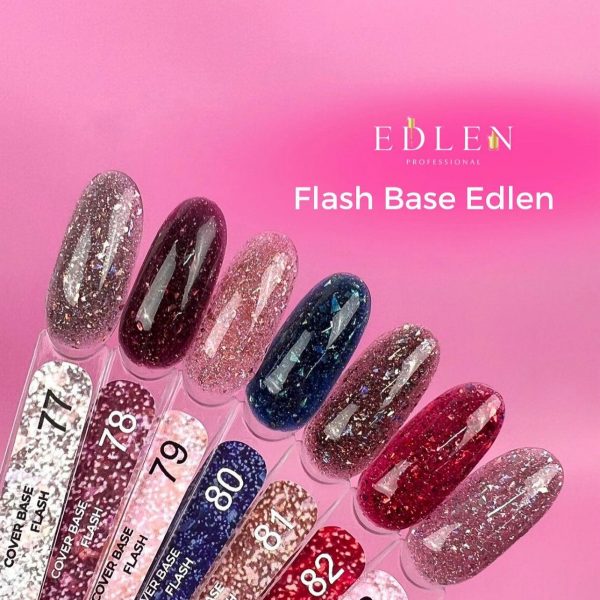 Камуфлююча база Cover base Flash Edlen 17 ml. №77 - Image 2