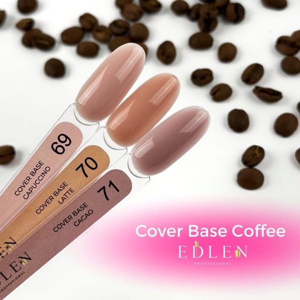 Камуфлююча база Cover base Coffee Edlen 9 ml. №69 - Image 2