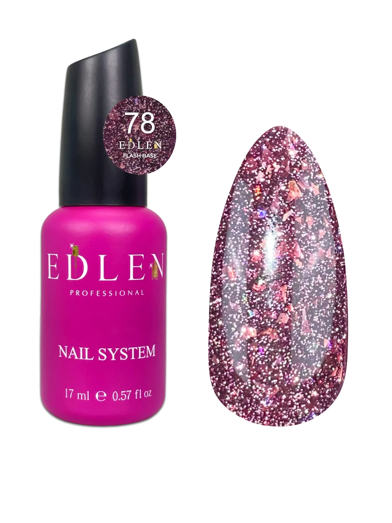 Камуфлююча база Cover base Flash Edlen 17 ml. №78