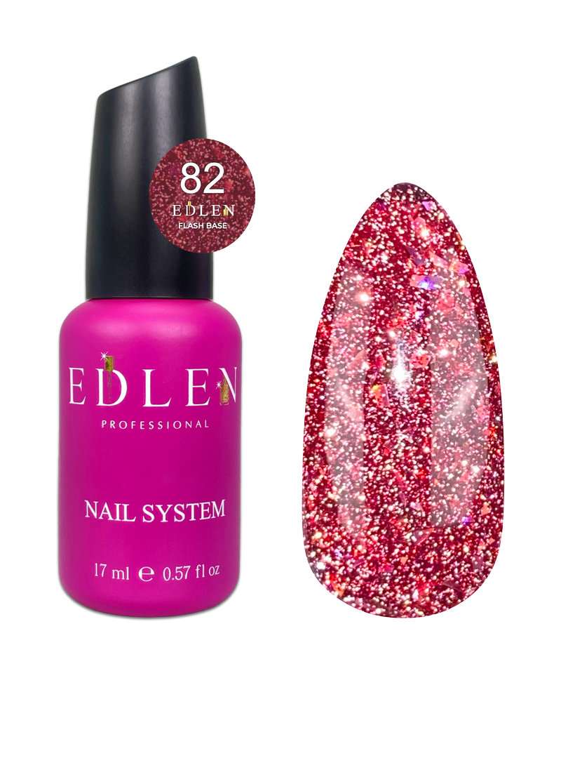 Камуфлююча база Cover base Flash Edlen 17 ml. №82