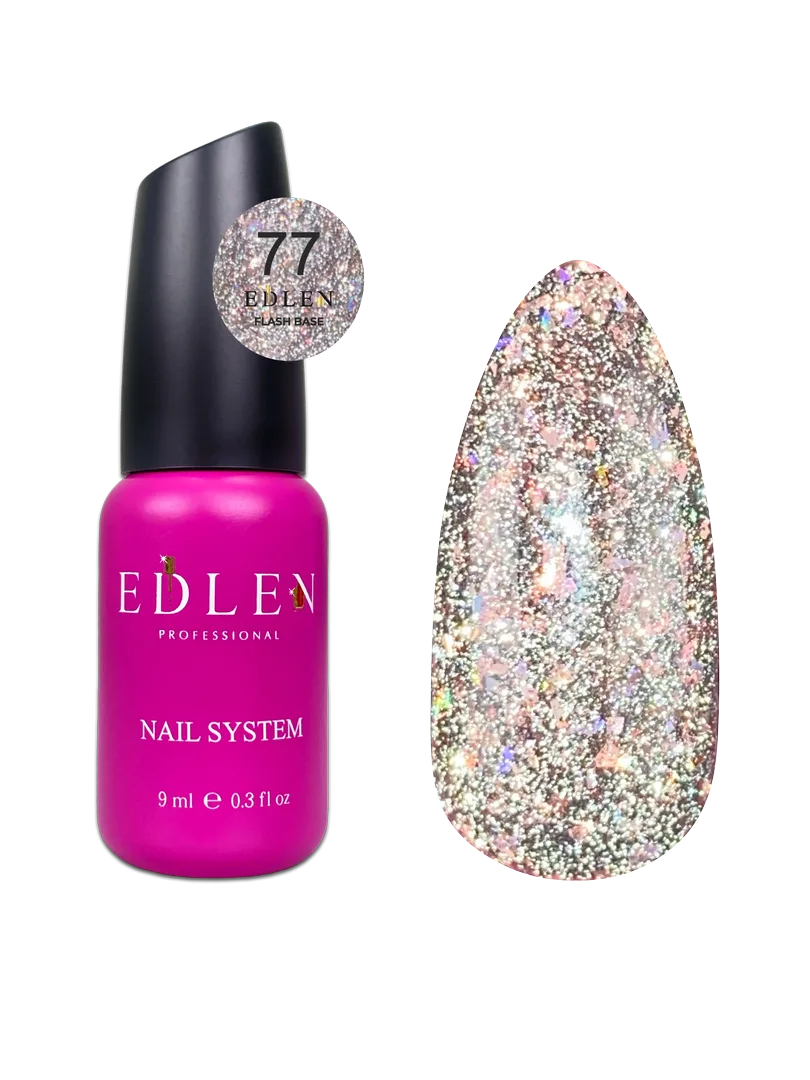 Камуфлююча база Cover base Flash Edlen 9 ml. №77