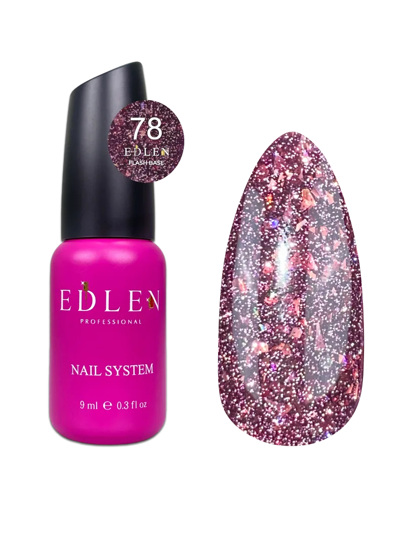 Камуфлююча база Cover base Flash Edlen 9 ml. №78