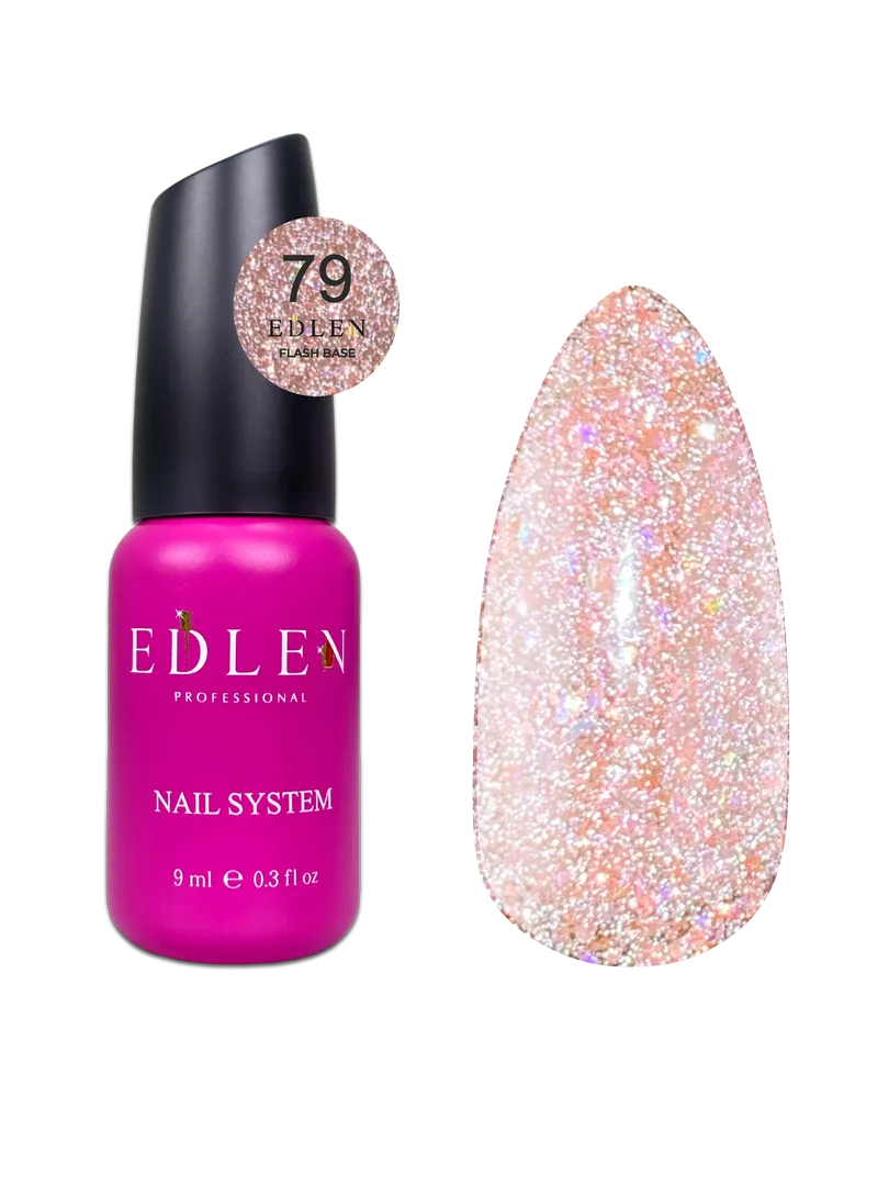 Камуфлююча база Cover base Flash Edlen 9 ml. №79