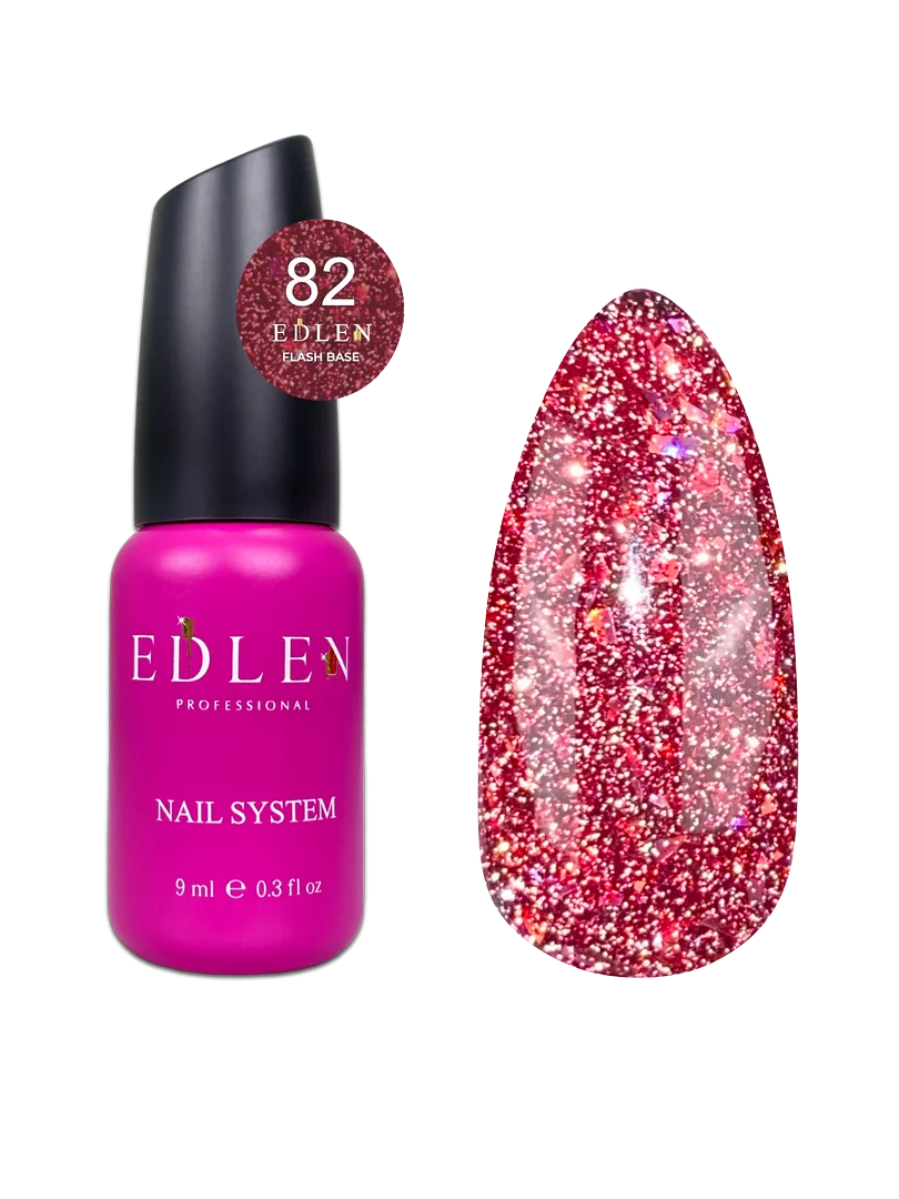Камуфлююча база Cover base Flash Edlen 9 ml. №82