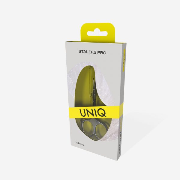 Staleks - Professional cuticle scissors “Ballerina” UNIQ 10 TYPE 3 - SQ-10/3 - מספריים מקצועיות לציפורן "בלרינה" UNIQ 10 TYPE 3 - Image 5