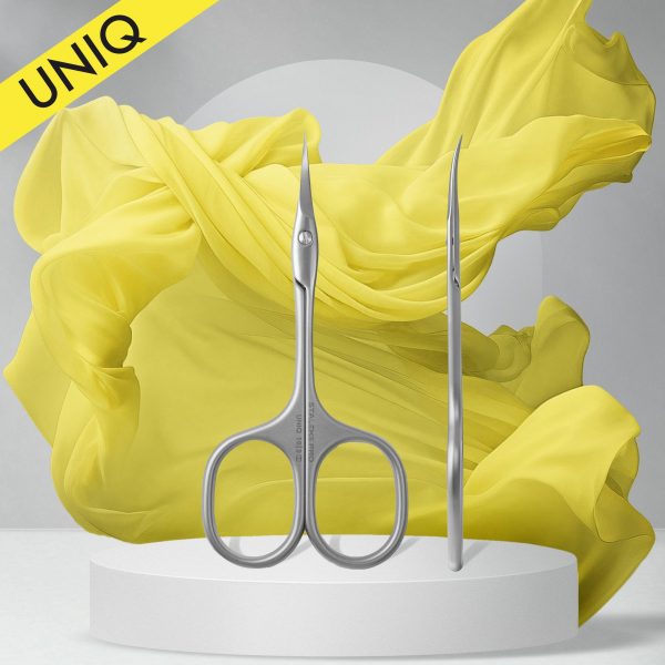 Staleks - Professional cuticle scissors “Ballerina” UNIQ 10 TYPE 3 - SQ-10/3 - מספריים מקצועיות לציפורן "בלרינה" UNIQ 10 TYPE 3