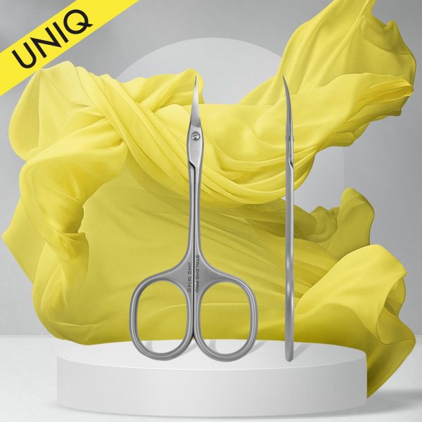 Staleks - Professional cuticle scissors “Ballerina” UNIQ 10 TYPE 4 - SQ-10/4 - מספריים מקצועיות לציפורן "בלרינה" UNIQ 10 TYPE 4
