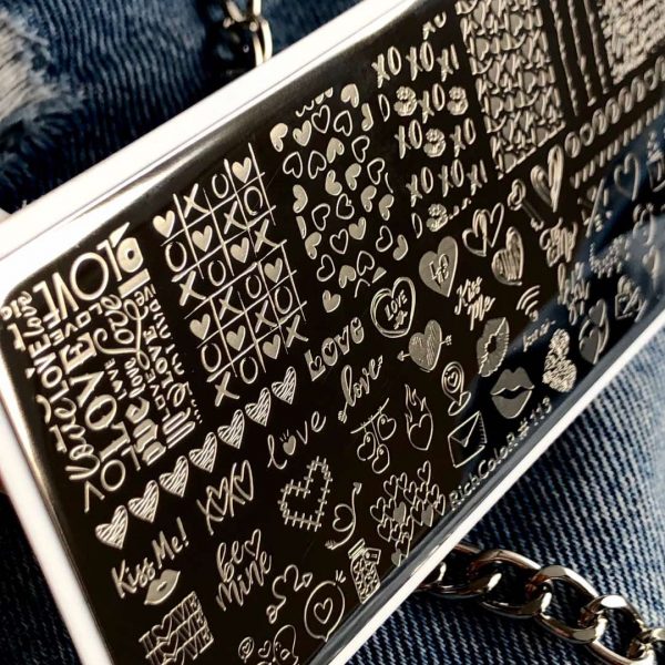 Stamping Nail Art Plate RichColor 113 - Image 2