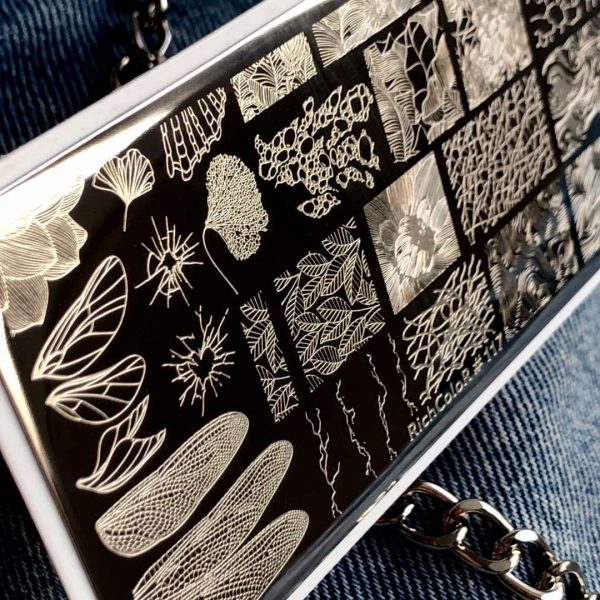 Stamping Nail Art Plate RichColor 117 - Image 2