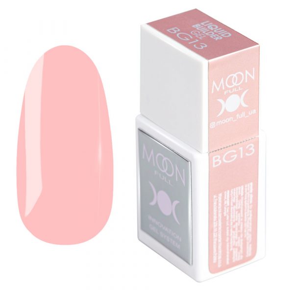 MOON FULL - Рідкий гель для зміцнення та моделювання нігтів Liquid Builder Gel №BG013, 15 мл