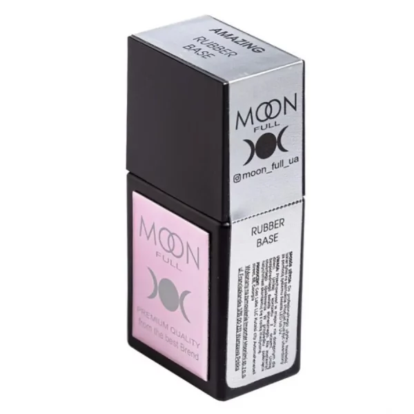 MOON FULL - Amazing Rubber base - каучукова база для гель лаку, 12 мл.
