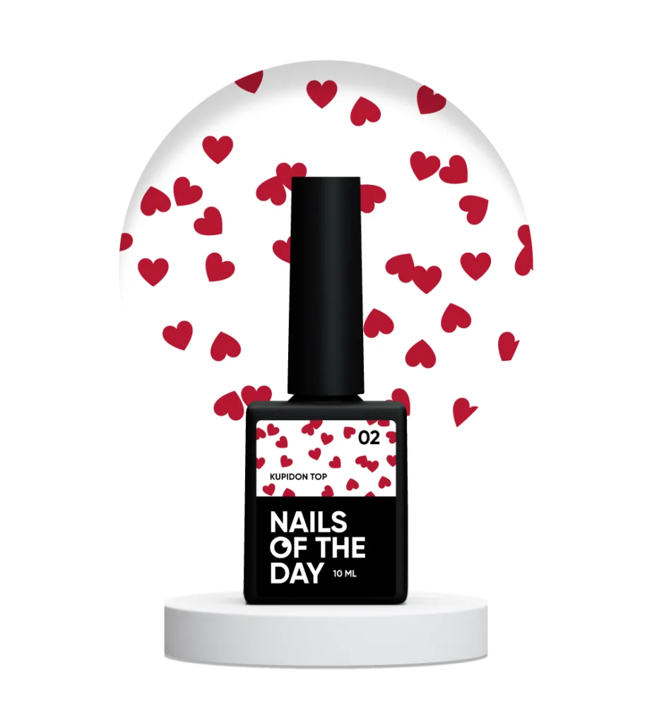 NAILSOFTHEDAY - Kupidon top 02 10 ml фінішне покриття для нігтів