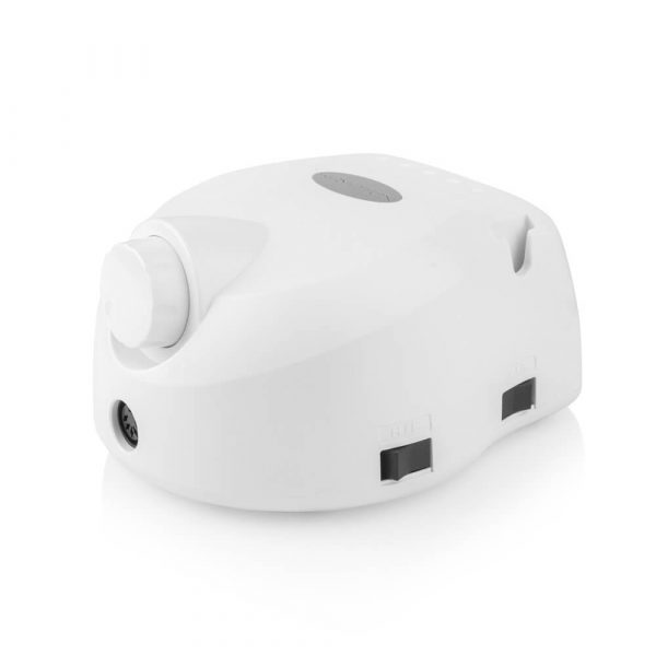 KRYPTON - Professional cutter for manicure and pedicure KRYPTON XPS-400 WHITE/GRAY - מכונת שיוף מקצועית למניקור ופדיקור  XPS-400 לבן/אפור - Image 4