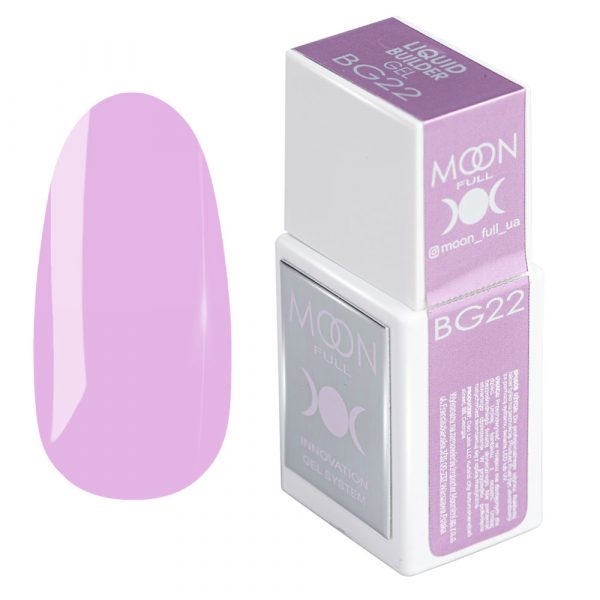 MOON FULL - Рідкий гель для зміцнення та моделювання нігтів Liquid Builder Gel №BG22, 15 мл