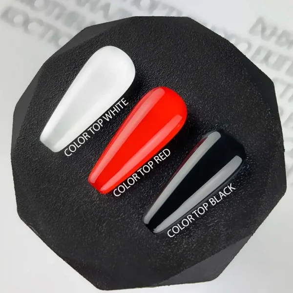 ART Color Top Black - Кольоровий топ без липкого шару, 10 мл - Image 2