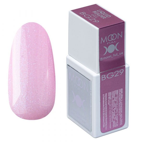 MOON FULL - Рідкий гель для зміцнення та моделювання нігтів Liquid Builder Gel №BG29, 15 мл