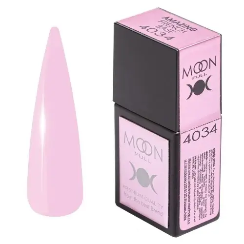 MOON FULL - Френч-база AMAZING FRENCH BASE 4034. 12 ML