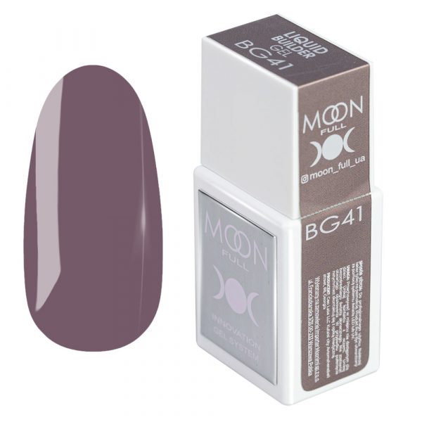 MOON FULL - Рідкий гель для зміцнення та моделювання нігтів Liquid Builder Gel №BG41, 15 мл