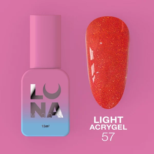 LUNA MOON - Рідкий Гель Light Acrygel 13ml № 57