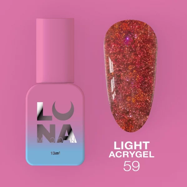 LUNA MOON - Рідкий Гель Light Acrygel 13ml № 59