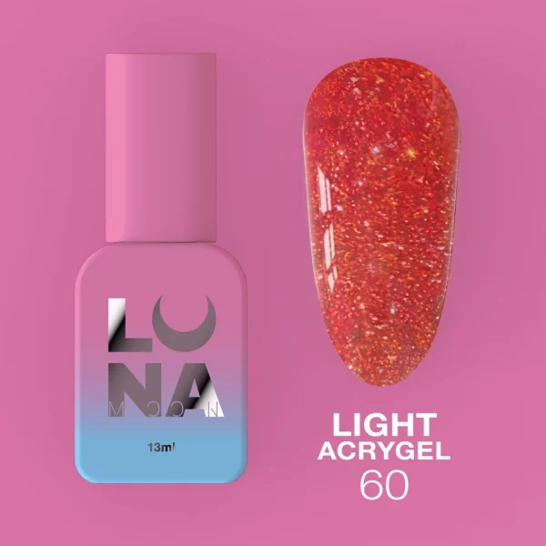 LUNA MOON - Рідкий Гель Light Acrygel 13ml № 60