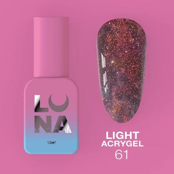 LUNA MOON - Рідкий Гель Light Acrygel 13ml № 61