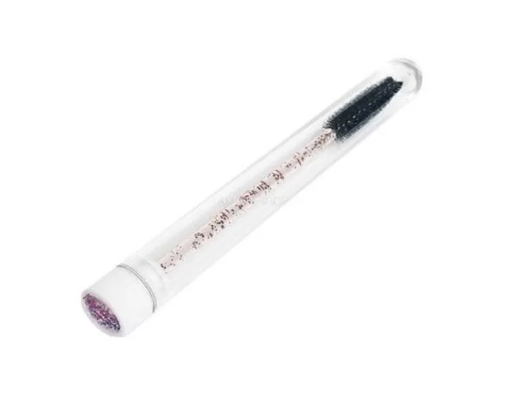 Silikon brush for eyelash and brows, 1 pcs, random color - מברשת סיליקון לריסים וגבות