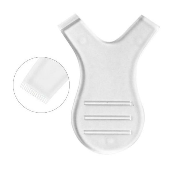 Applicator for lamination and bioperm of eyelashes clear - מסרק מוליך ללמינציה וביופרם של ריסים צבע שקוף - Image 2