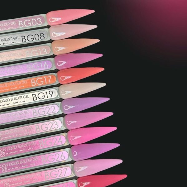MOON FULL - Рідкий гель для зміцнення та моделювання нігтів Liquid Builder Gel №BG21, 15 мл - Image 2