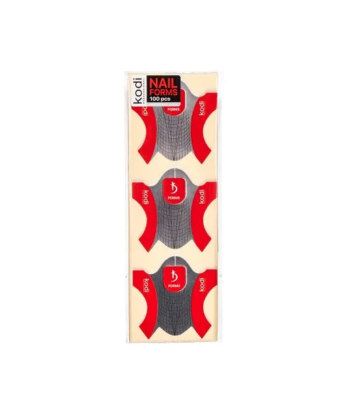 KODI - Classic forms for modeling nails (100 pcs./pack) - צורות קלאסיות לדוגמנות ציפורניים (100 יח'\חבילה)