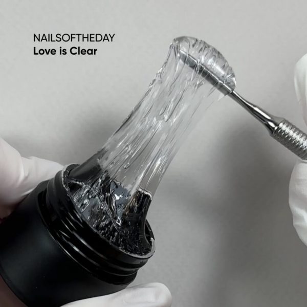NAILSOFTHEDAY Love is Clear прозора гель-жуйка для створення об’ємних дизайнів на нігтях, 15 г - Image 2