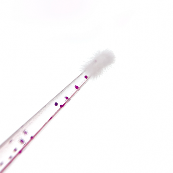 Microbrush for eyelash, glitter random color, 100pcs pack - Image 2