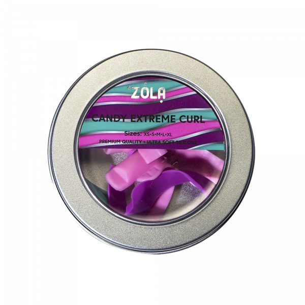 ZOLA - LAMINATING ROLLERS CANDY EXTREME CURL - (XS, S, M, M, L, XL) - רולים למינציה סוכריות תלתל קיצוני - Image 3