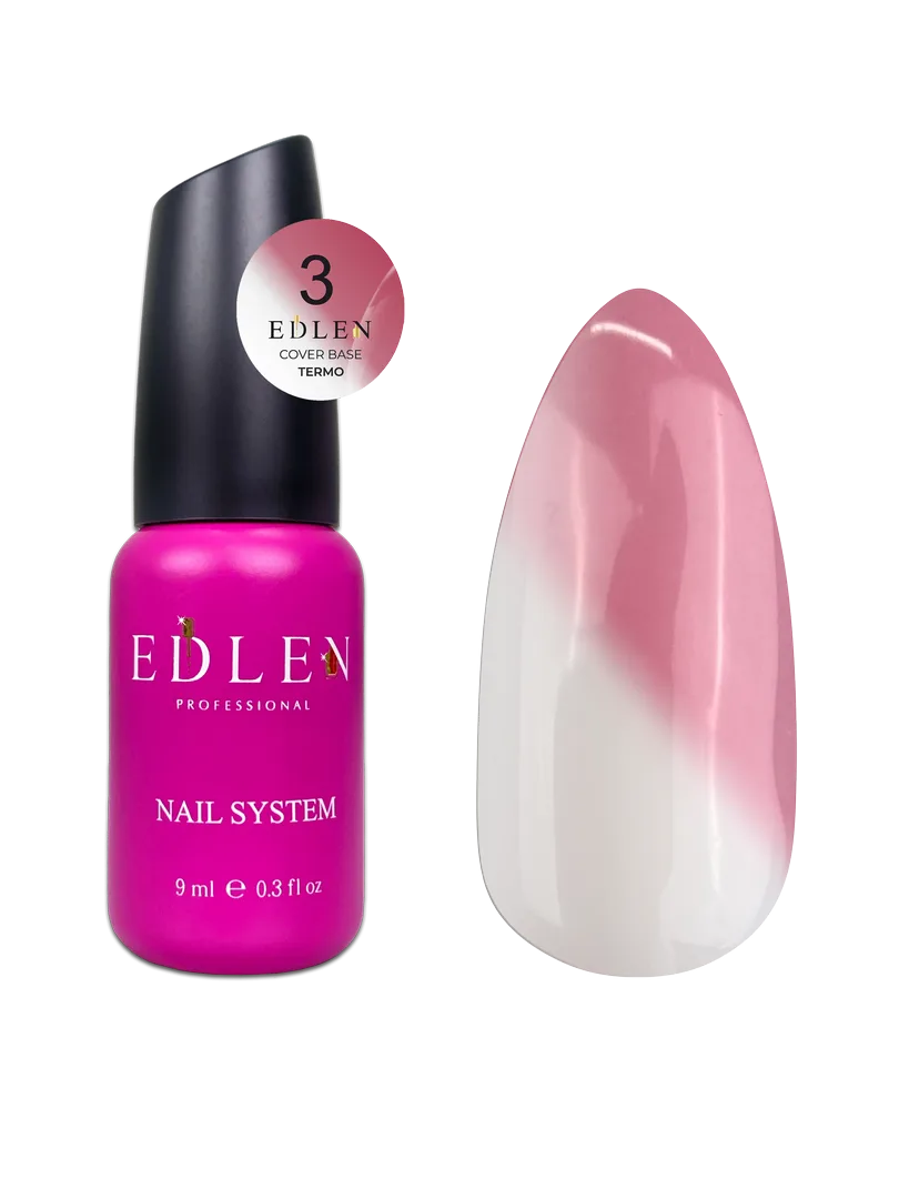 Камуфлююча база Cover base Termo Edlen 9 ml. №03
