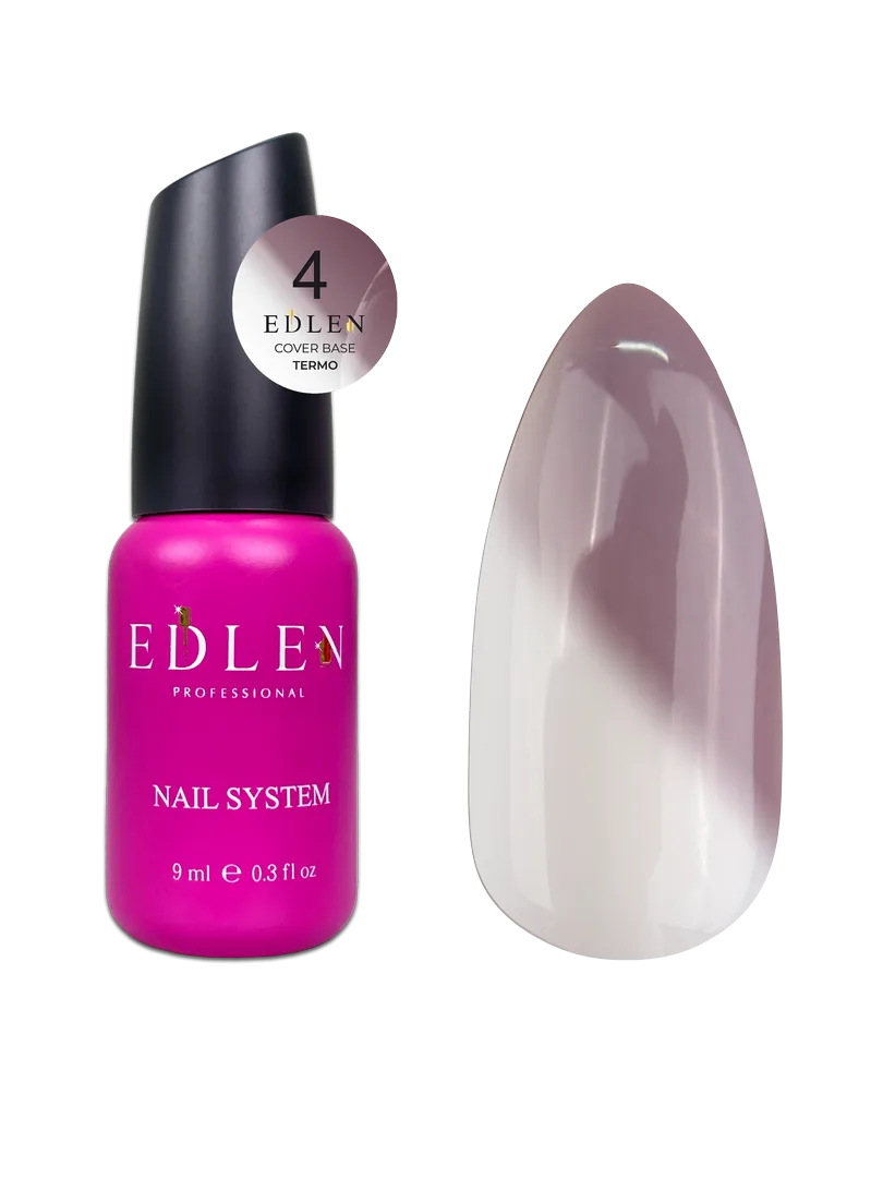 Камуфлююча база Cover base Termo Edlen 9 ml. №04