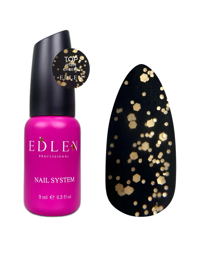 Матовий Top Cheers Edlen 9 ml