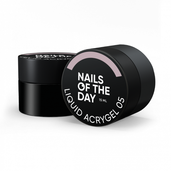 NAILSOFTHEDAY - Liquid Acrygel 05 рідкий акригель нової формули для нігтів, 15 мл