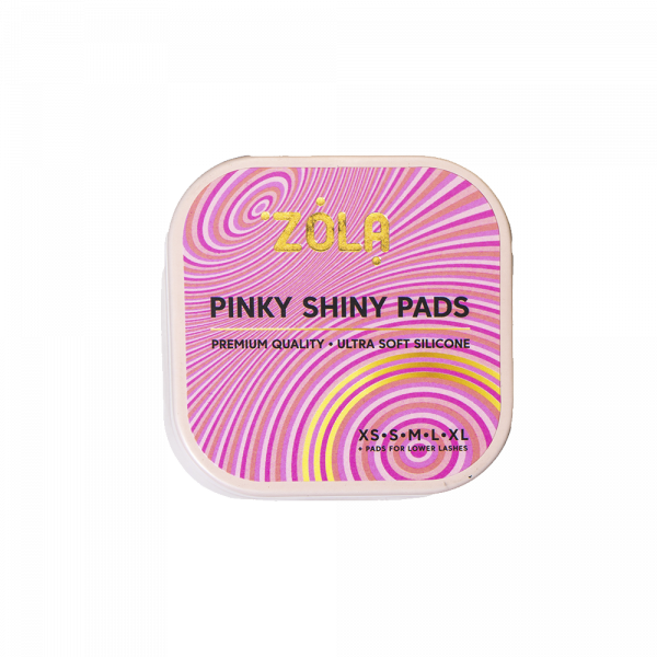 ZOLA - LAMINATING ROLLERS PINKY SHINY PADS - (XS, S, M, L, XL) - רולים למינציה ורדרדים מבריקים - Image 3