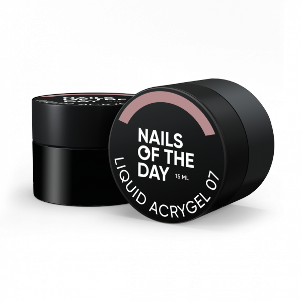 NAILSOFTHEDAY - Liquid Acrygel 07 рідкий акригель нової формули для нігтів, 15 мл