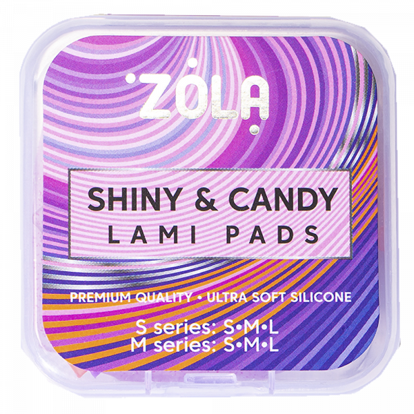 ZOLA - LAMINATING ROLLERS SHINY & CANDY LAMI PADS - (S SERIES -S, M, L, M SERIES -S, M, L) - רולים למינציה מבריק & סוכריות LAMI רפידות