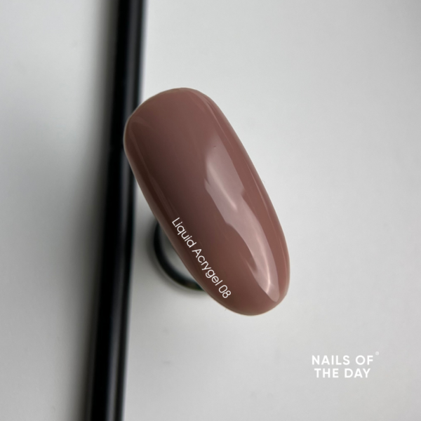 NAILSOFTHEDAY - Liquid Acrygel 08 рідкий акригель нової формули для нігтів, 15 мл - Image 2