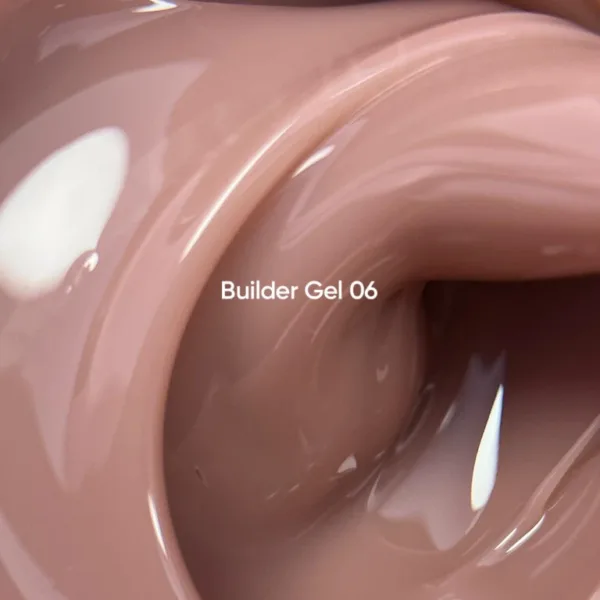 NAILSOFTHEDAY Builder gel No 06, light brown, 30 g гель для нарощування нігтів - Image 2