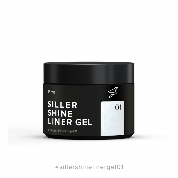 Siller - Гель Shine Liner Gel 01, 15 мл