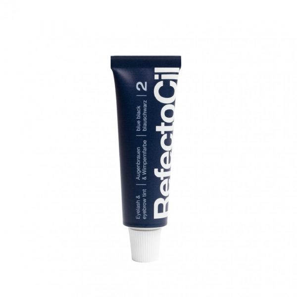 RefectoCil - Paint for eyebrows and eyelashes 15 ml No. 2 (black-blue), - רפקטוסיל צבע לריסים וגבות צבע - שחור כחול, 2 - Image 2
